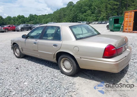 2000 Mercury Grand Marquis Ls from USA, damaged, VIN 2MEFM75W4YX655956